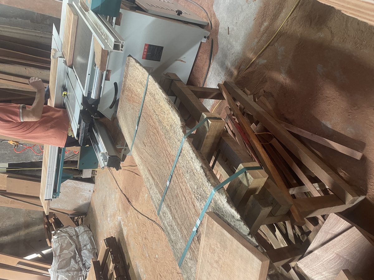 Wood processing in our factory